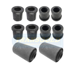 Leaf Spring Kit (10pcs) Fits Isuzu D-Max 4WD SK217 - Transgold | Universal Auto Spares