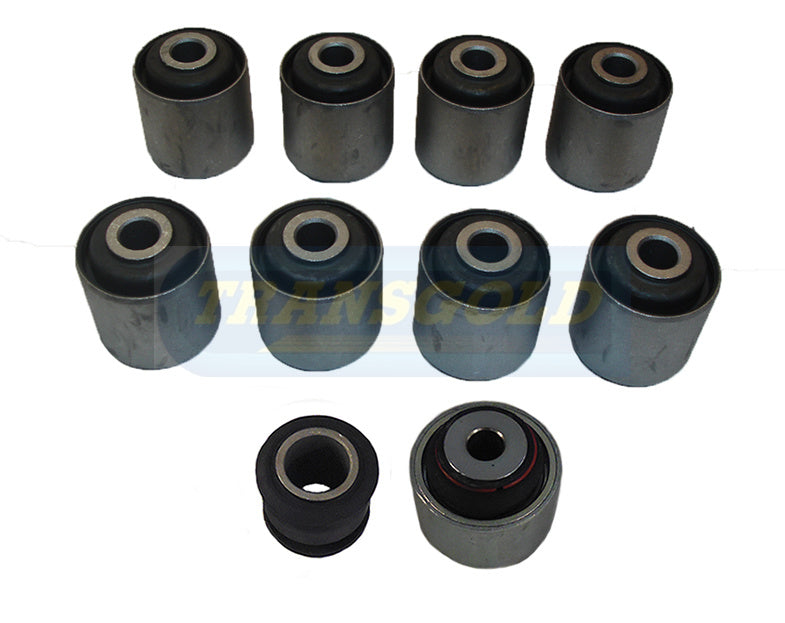 Rear Suspension Bush Kit Fits (BK) Nissan Patrol Gu Wagon 2000-On SK454 - Transgold