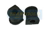 Rear Sway Bar Bush Kit 15mm Fits (DR) Toyota Corolla Ae112 97-01 SK509 - Transgold | Universal Auto Spares