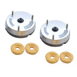Pair Front Top Strut Mount LH = RH Fit For BMW X5 X6 E70 E71 With Upper & Lower Rubber Support SM-BMW003-2PCS - Machter