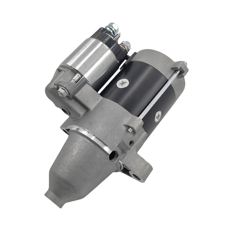 Starter Motor 9 Teeth 12V Fit For Briggs & Stratton Engines Industrial Air Cooled Vanguard V-Twin 32HP 2007-2009 SMOTOR-BRI003 - Machter
