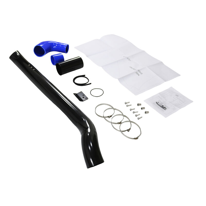 4" Black Grade 304 Stainless Steel Snorkel Fit For Toyota Hilux N80 2015-2023 SNOK-TA012 - Machter