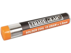 Solder Coil 15 Gram x 1.6mm 40% TIN/60% Lead Resin Flux Core - Trade Gear