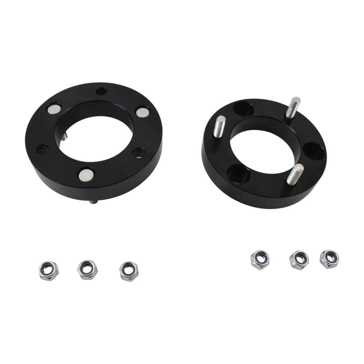 25mm Strut Spacers Coil Spring Lift Kit Fit For Mitsubishi Triton Mn ML MQ MR Challenger PB PC 2005-ON SPACER-MB001BLACK - Machter