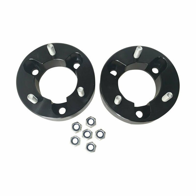 25mm Front Coil Strut Shock Spacer Lift Kit Fit For Nissan Navara D40 D23 NP300 4WD SPACER-NS001BLACK - Machter