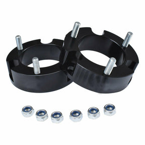 35mm Front Coil Strut Spacer Fit For Toyota Hilux Revo GUN126R Vigo KUN16 Prado 120 GRJ120 150 GRJ150 FJ Cruiser GSJ15 4WD 2003-ON SPACER-TA001BLACK - Machter