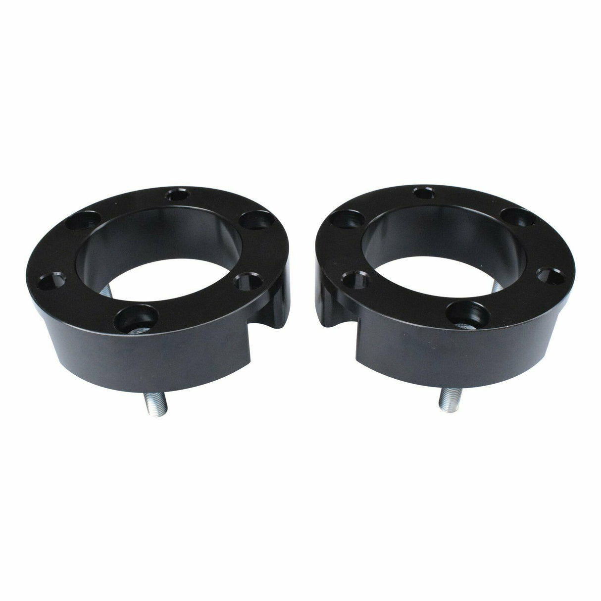 35mm Front Coil Strut Spacer Fit For Toyota Hilux Revo GUN126R Vigo KUN16 Prado 120 GRJ120 150 GRJ150 FJ Cruiser GSJ15 4WD 2003-ON SPACER-TA001BLACK - Machter