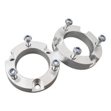 25mm Front Coil Strut Shock Spacer Lift Kit Fit For Toyota Hilux VIGO 2005-14 4WD Silver SPACER-TA002WHITE - Machter