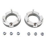 25mm Front Coil Strut Shock Spacer Lift Kit Fit For Toyota Hilux VIGO 2005-14 4WD Silver SPACER-TA002WHITE - Machter