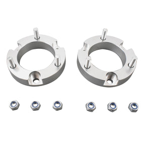 25mm Front Coil Strut Shock Spacer Lift Kit Fit For Toyota Hilux VIGO 2005-14 4WD Silver SPACER-TA002WHITE - Machter
