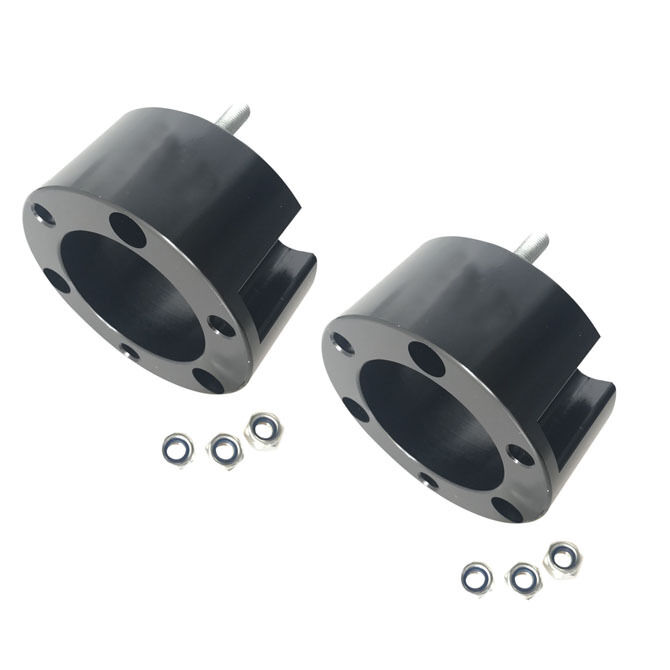 Front Coil Strut Spacer 60MM Fit For Toyota Hilux Vigo SR KUN25 KUN26 GGN25 GGN26 SPACER-TA003BLACK - Machter