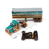 Outback Overdrive Truckers Slot Car Race Set with 14ft Track Collectible - Diecast Models