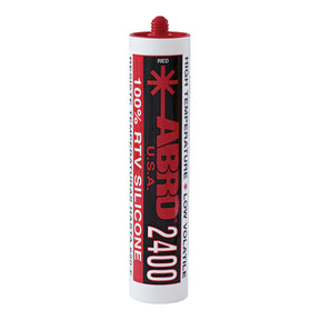High Temp Silicone Sealant 2400 Red Cartridge - ABRO