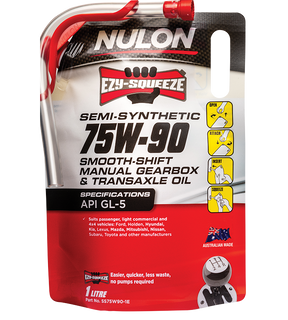 Semi Synthetic 75W-90 Smooth Shift Manual Gearbox & Transaxle Oil - Nulon 1L