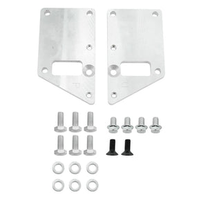 Conversion Engine Motor Mount Adapter Plate Kit Aluminum Fit For LS Swap LS1 LS2 LS3 ST-ZZ02 - Machter