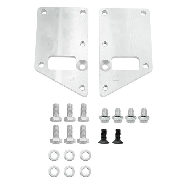 Conversion Engine Motor Mount Adapter Plate Kit Aluminum Fit For LS Swap LS1 LS2 LS3 ST-ZZ02 - Machter