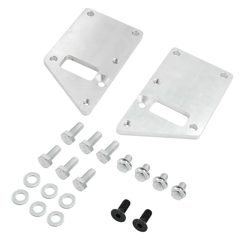 Conversion Engine Motor Mount Adapter Plate Kit Aluminum Fit For LS Swap LS1 LS2 LS3 ST-ZZ02 - Machter