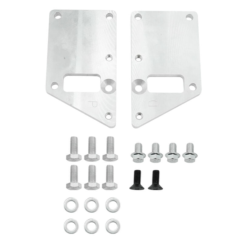 Conversion Engine Motor Mount Adapter Plate Kit Aluminum Fit For LS Swap LS1 LS2 LS3 ST-ZZ02 - Machter