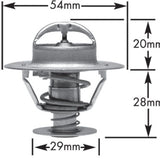 Thermostat DIA/Temp 54mm/82 deg C ST15-180 - Gates STANT
