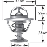 Thermostat DAEWOO TOYOTA DAIHATSU NISSAN ST4-180TP - Gates STANT