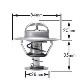 Thermostat DIA/TEMP 54mm/91 DEG C ST80-195 - GATES STANT
