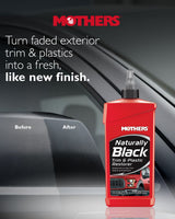 NATURALLY BLACK® TRIM & PLASTIC RESTORER 355mL - Mothers