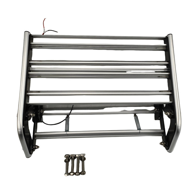 Caravan Step Aluminium Manual Folding Camper Trailer Motorhome RV With LED Light STEP-001 - Machter