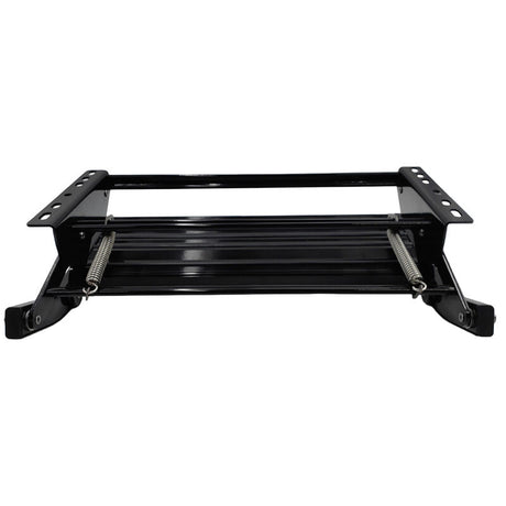 Single Caravan Step With Screws Kit Aluminium Black Pull Out Folding 550mm Fit For RV - Machter