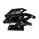Double Caravan Step With Screws Kit Aluminum Black Pull Out Folding Fit For RV Camper Trailer STEP-003 - Machter