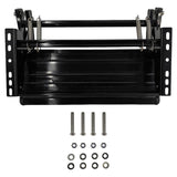 Double Caravan Step With Screws Kit Aluminum Black Pull Out Folding Fit For RV Camper Trailer STEP-003 - Machter