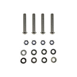 Double Caravan Step With Screws Kit Aluminum Black Pull Out Folding Fit For RV Camper Trailer STEP-003 - Machter