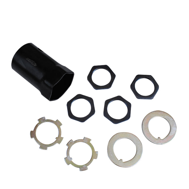 Axle Hub Nut Socket Kit 1/2" Drive 54mm Fit For Toyota Landcruiser Hilux Patrol STKIT-TA004M - Machter