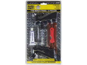 Tyre Repair & String Set 12 Piece - HARD UNIT