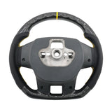 Steering Wheel Leather + Carbon Fibre Yellow Line Fit For Ford Ranger PX2 PX3 Everest UA SWHEEL-FD001 - Machter