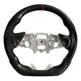 Carbon Fiber Steering Wheel Red Strip Fit For Ford Ranger Raptor RA 05/2022-2025 SWHEEL-FD002 - Machter