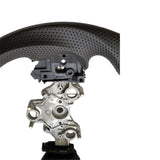 Carbon Fiber Steering Wheel Red Strip Fit For Isuzu D-Max RG 3.0L Diesel 07/2020-2024 SWHEEL-IS002 - Machter
