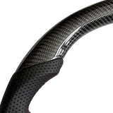 Carbon Fiber Steering Wheel Red Strip Fit For Toyota LandCruiser 200 Series VDJ200 URJ202 2016-2021 SWHEEL-TA001 - Machter