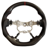 Carbon Fiber Steering Wheel Red Strip Fit For Toyota LandCruiser 200 Series VDJ200 URJ202 2016-2021 SWHEEL-TA001 - Machter