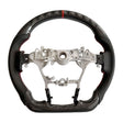 Carbon Fiber Steering Wheel Red Strip Fit For Toyota Hilux Revo SR N80 2015-2022 SWHEEL-TA002 - Machter