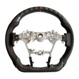 Carbon Fiber Steering Wheel Red Strip Fit For Toyota Hilux Revo SR N80 2015-2022 SWHEEL-TA002 - Machter