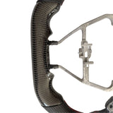 Carbon Fiber Steering Wheel Red Strip Fit For Toyota RAV4 XA50 AXAH54 11/2018-2025 SWHEEL-TA003 - Machter