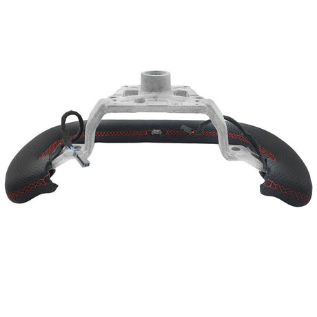 Carbon Fiber Yoke Steering Wheel Red Strip Fit For Tesla Model 3 Highland 2023-2025 SWHEEL-TSL001 - Machter