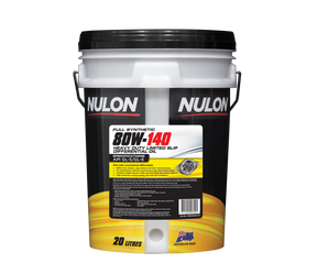 Full Synthetic 80W-140 Heavy Duty Limited Slip Differential Oil - Nulon 20L