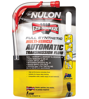Full Synthetic Multi Vehicle Automatic Transmission Fluid - Nulon 1L
