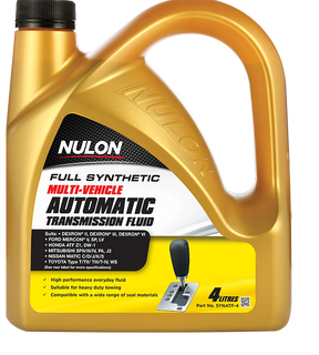Full Synthetic Multi Vehicle Automatic Transmission Fluid - Nulon 4L