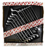 12 Piece Double Ring Offset Spanner Set Complete Set - KTG