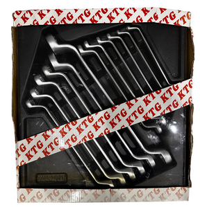 12 Piece Double Ring Offset Spanner Set Complete Set - KTG