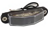 4 LED License Plate Lamp Tralier 12/24 Volt - AutoKing