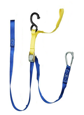 Motor Bike Tie Down C/W Snap & S Hook 25mm LC250KG - AustLift