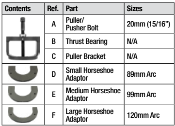 Drive Wheel Hub & Bearing Remover & Installer Kit - PKTool | Universal Auto Spares